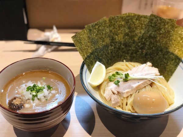 「濃厚焼きあごつけ麺」@麺匠 いし井の写真