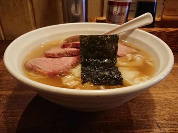 「塩チャーシューワンタンメン」@荏原町しなてつの写真