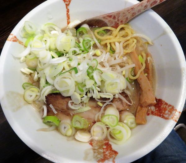 「味噌+ネギ(850円)」@札幌味噌ラーメン 三好の写真