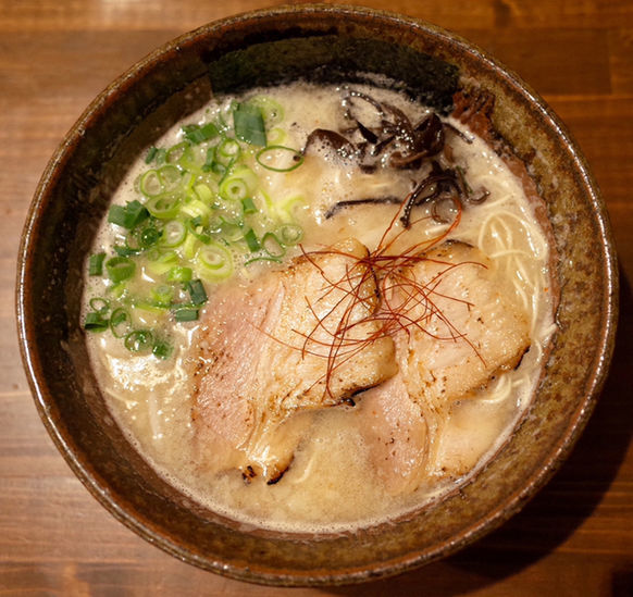 「天然豚骨らーめん…750円‬」@膳平の写真