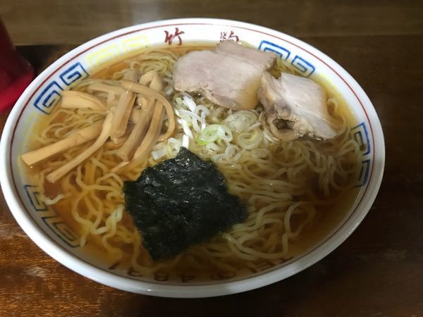 「中華そば 350円」@竹駒の写真