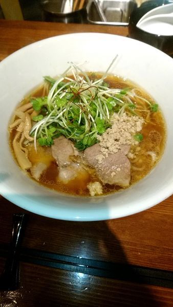 「くん煮干し醤油」@麺屋 KEMURIの写真