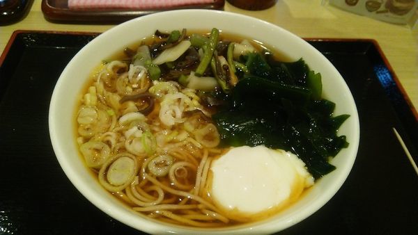 「朝食そば 380円」@いろり庵きらく 市川店の写真