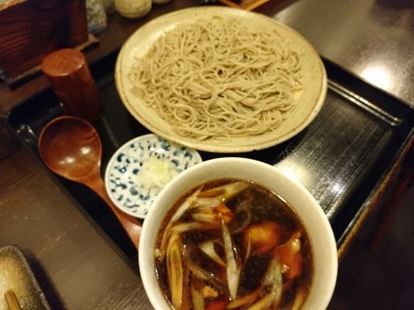 「かしわせいろ、細打ち 1000円他」@蕎麦切り 春のすけの写真