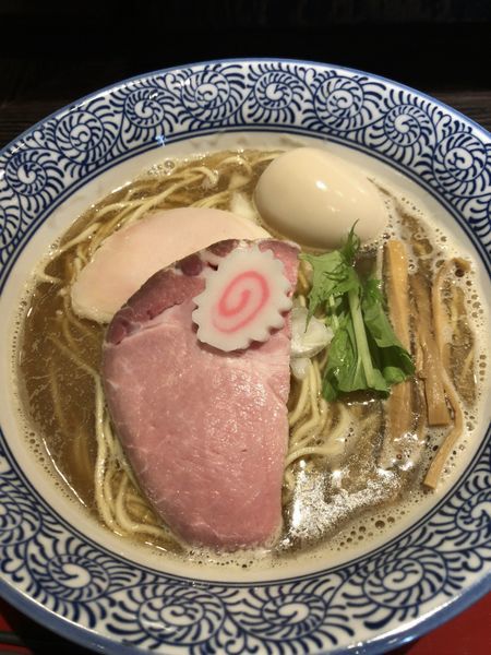 「味玉淡麗煮干そば ¥820」@鶏そば なんきち 東京店の写真