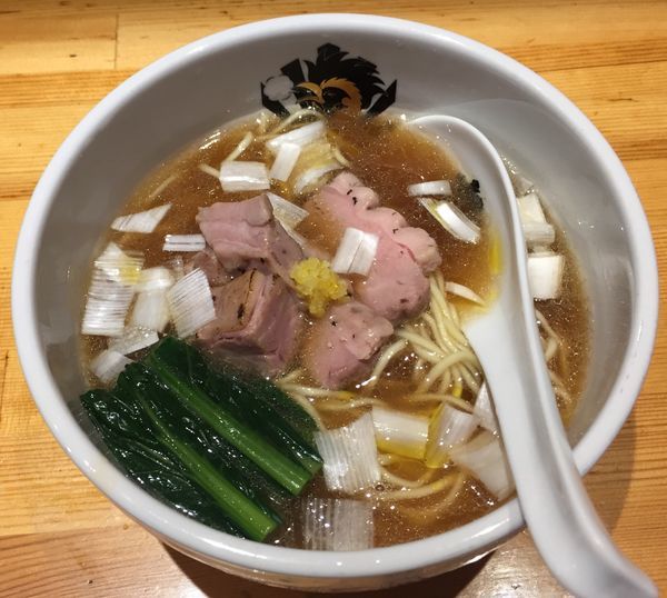 「鴨中華そば(醤油)850円」@満鶏軒の写真