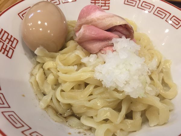 「味玉にぼし油そば（800円）」@平井亭の写真