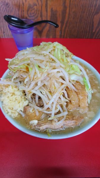 「ラーメン小ぶた入り 900円」@ラーメン二郎 新潟店の写真
