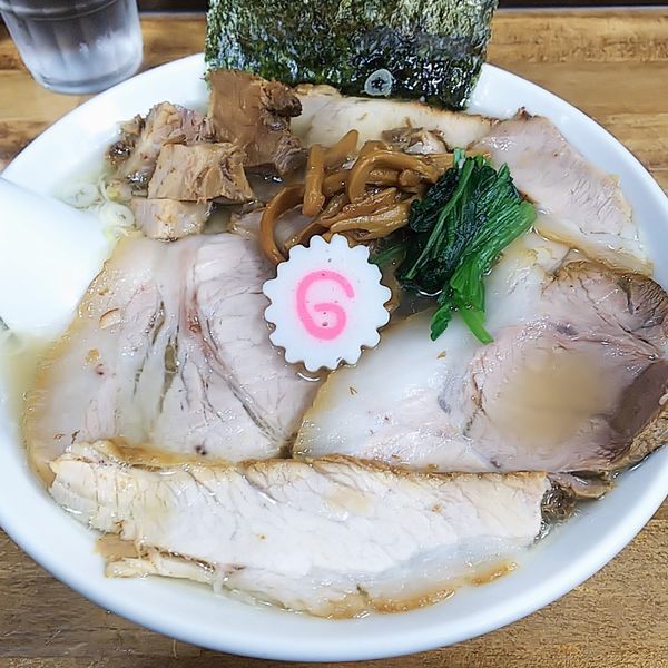 「しおチャーシューメン＋半ライス」@オランダ軒の写真