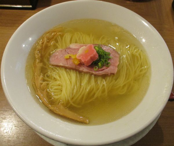 「鯛塩そば　800円」@鯛塩そば 灯花 本店の写真