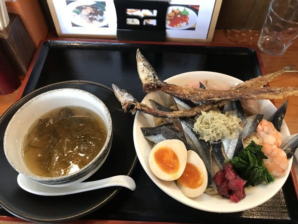 「さんま酢のメッチャ昆布つけ麺」@麺創 なな家の写真