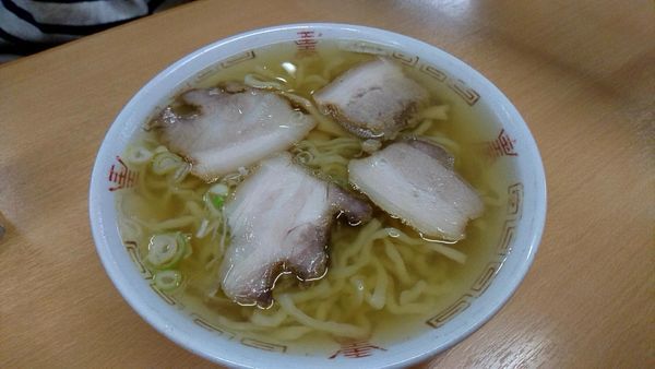 「しなそば　650円」@坂内食堂 喜多方本店の写真