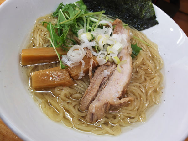 「塩ラーメン(大盛り)」@我流麺家～JIN～の写真