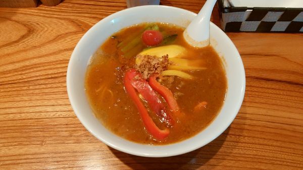 「【10月限定】カレーラーメン¥980-」@神田らぁめん 悠 HARUKAの写真