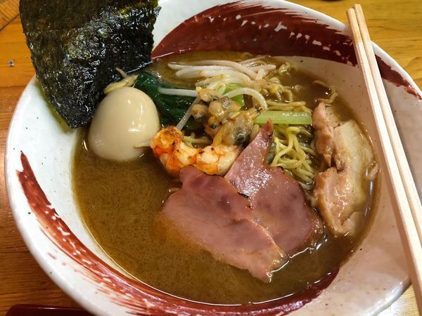 「海のえび醤油らーめん」@旭川ラーメン 好の写真