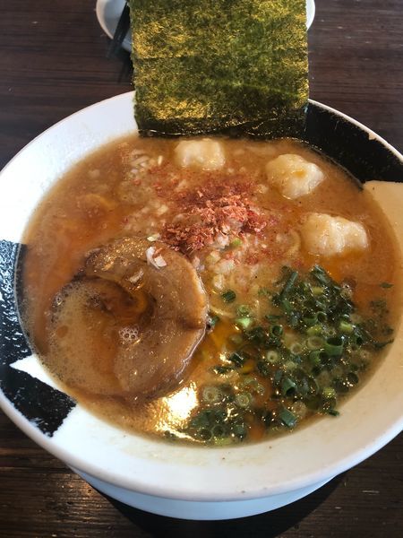 「海老豚骨らーめん」@どでかっちゃん 木更津店の写真