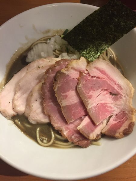 「チャーシュー濃厚蕎麦」@亀戸煮干中華蕎麦 つきひの写真