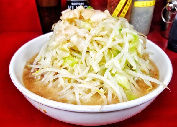 「小ラーメン　少なめヤサイアブラ」@ラーメン二郎 相模大野店の写真