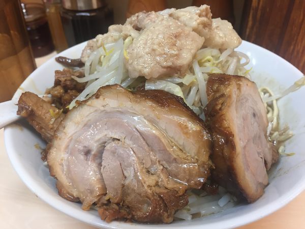 「ラーメン＋アブラ増し」@自家製ラーメン 大者の写真