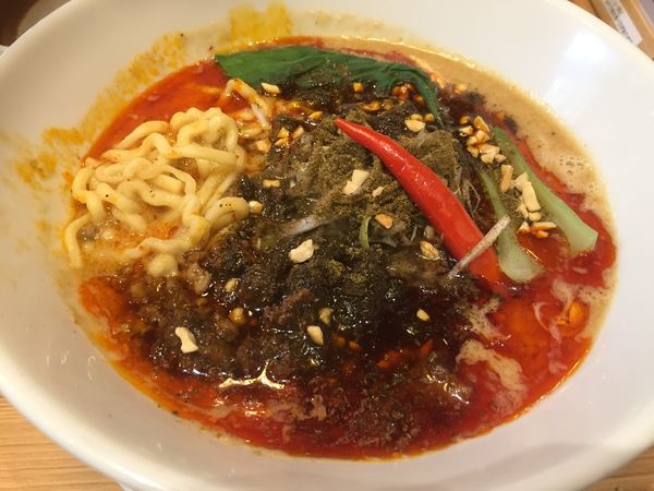 「四川坦々麺（900円）＋ミニ御飯」@四川担々麺 どういうわけで、の写真