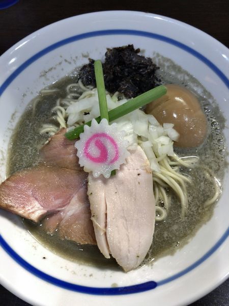 「味玉煮干しそば ¥880」@中華そば いづるの写真