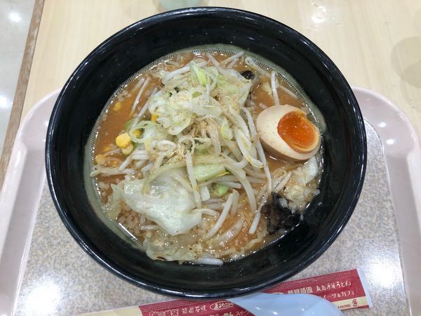 「信州白味噌野菜ラーメン」@麺屋頑固の写真