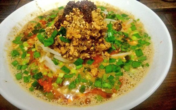 「花山椒の担々麺」@九州大分ラーメン 麺恋亭 中華街店の写真