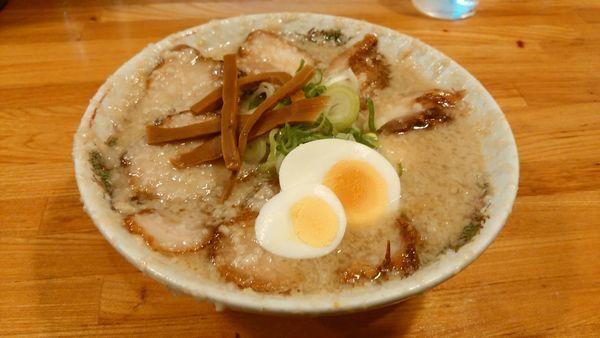 「チャーシューラーメン味玉」@下頭橋ラーメンの写真
