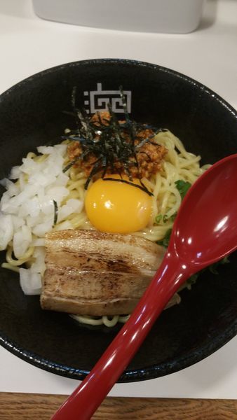 「辛まぜそば」@東京オイルヌードル 油田の写真