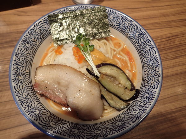 「『雲丹とトマトの和えそば』」@ラーメン燈郎の写真