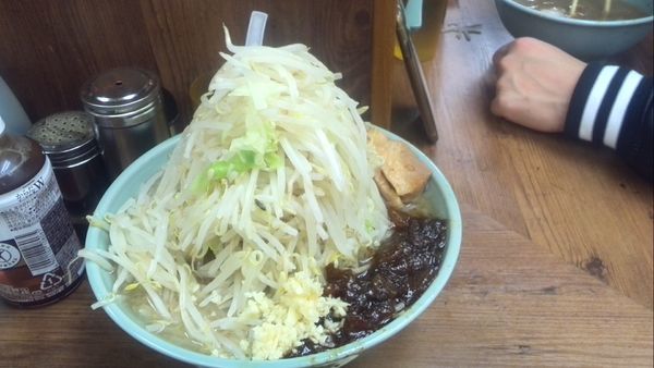 「大ラーメン800円」@ラーメン二郎 池袋東口店の写真