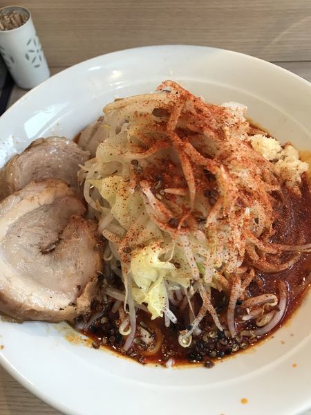 「辛ラーメン、カラメ以外全部」@麺屋 味方の写真