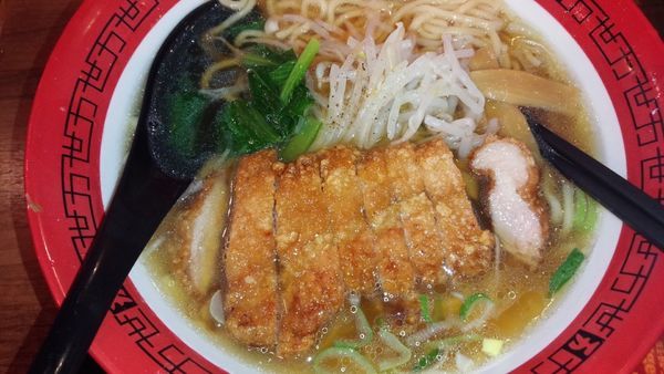 「パーコー麺」@万世麺店 霞ヶ関ビル店の写真