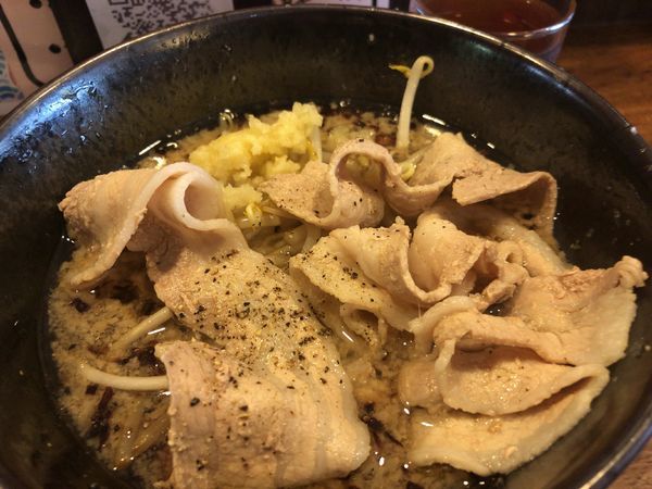 「ど根性醤油 700円 肉増し 180円」@神戸ちぇりー亭 長田店の写真