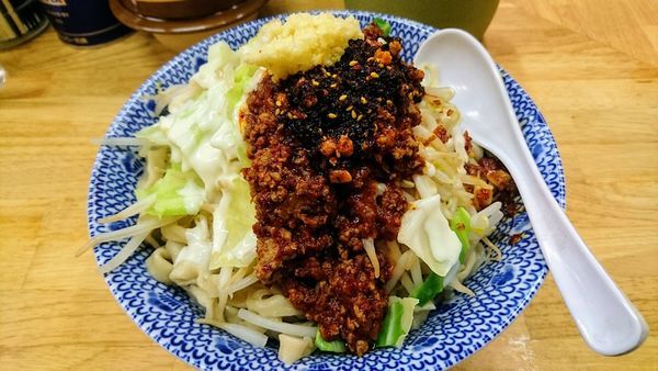 「汁なし担々麺(中・ニンニク)」@らーめん きじとらの写真