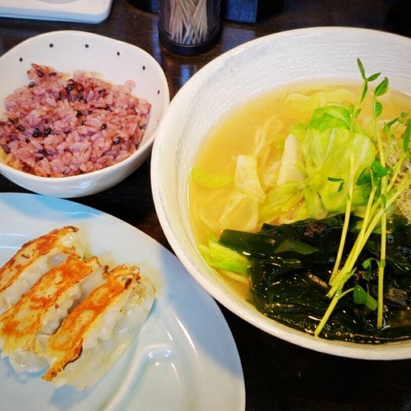 「【期間限定】昆布ラーメンサービスセット １１００円」@KENJUキッチンの写真