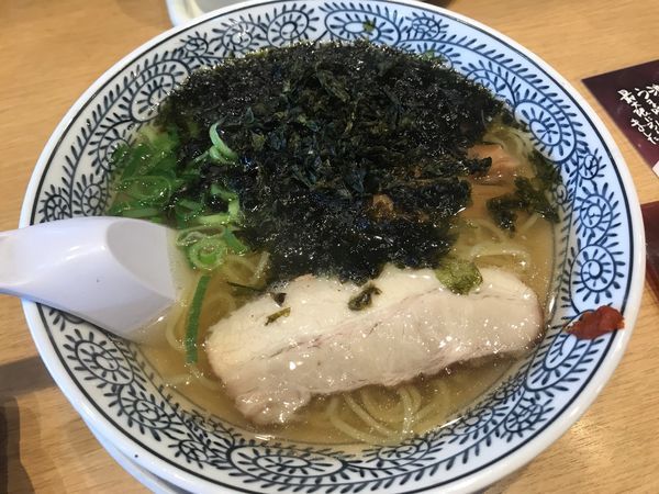 「磯海苔塩ラーメン チャーハンランチ982円」@丸源ラーメン 三ツ境店の写真