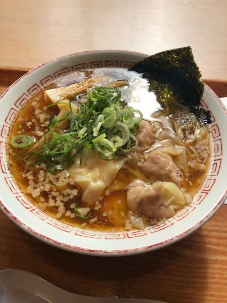 「両方入り！ワンタン麺」@わん助 そごう千葉店の写真