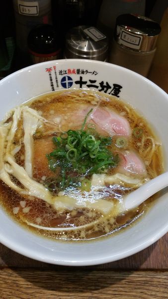 「十二分屋そば」@近江熟成醤油 十二分屋 早稲田店の写真