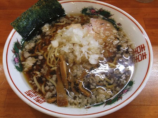 「中華そば（580円）」@中華そば 亜雄の写真