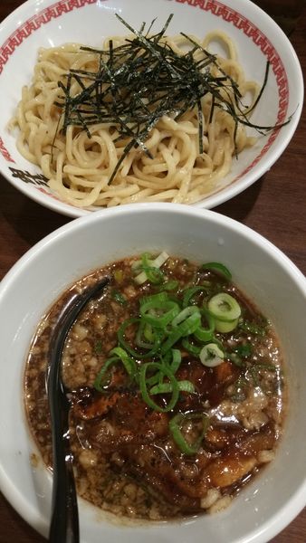 「肉汁つけ麺レベル1」@肉汁麺 ススム 高田馬場店の写真