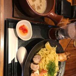 つけ麺 大盛り 煮卵