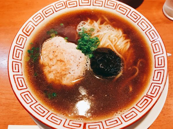 「さつま地鶏とアゴ出汁ラーメン&信州きのこ炊き込みごはんセット10」@食堂酒場 Graciaの写真