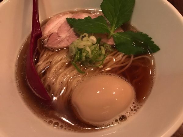 「〆の味玉中華そば」@JAHの写真