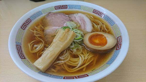 「昔ながらのらーめん」@煮干鰮らーめん 圓の写真