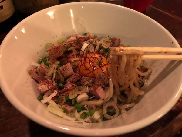 「煮干しマゼソバ」@JAHの写真