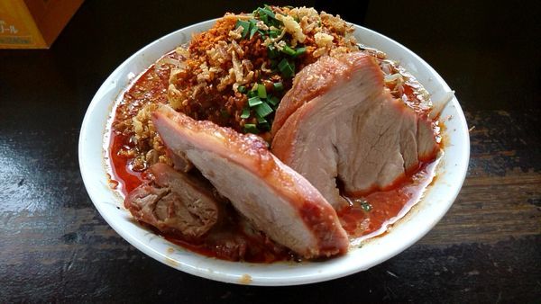 「【限定】担担麺850円+豚一枚100円」@めんじろの写真