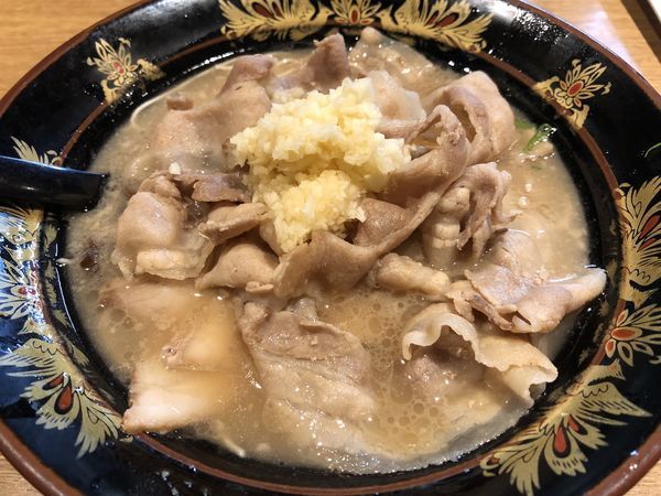 「肉ニク天神ラーメン　￥８４０」@天神 大垣本店の写真