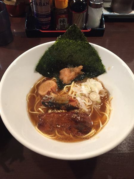 「(期間限定)サンマラーメン」@らーめん la.la.la.の写真