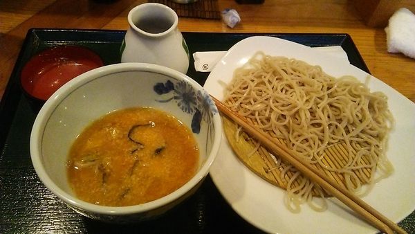 「とろろそば 900円」@日本そば 朝日屋総本店の写真